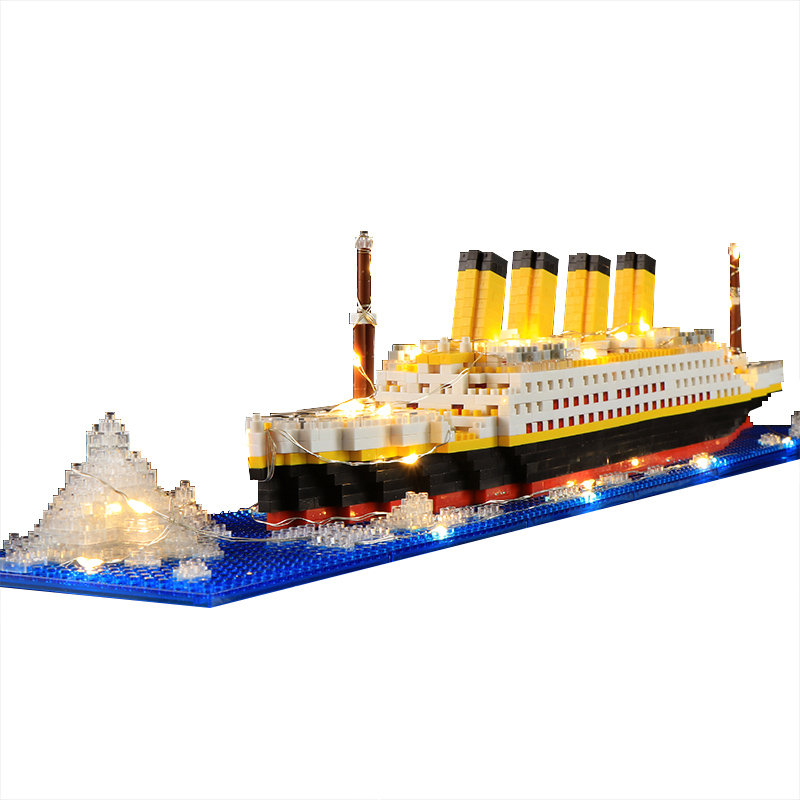 Mô Hình Tàu Titanic Lắp Ráp Đẹp Mắt