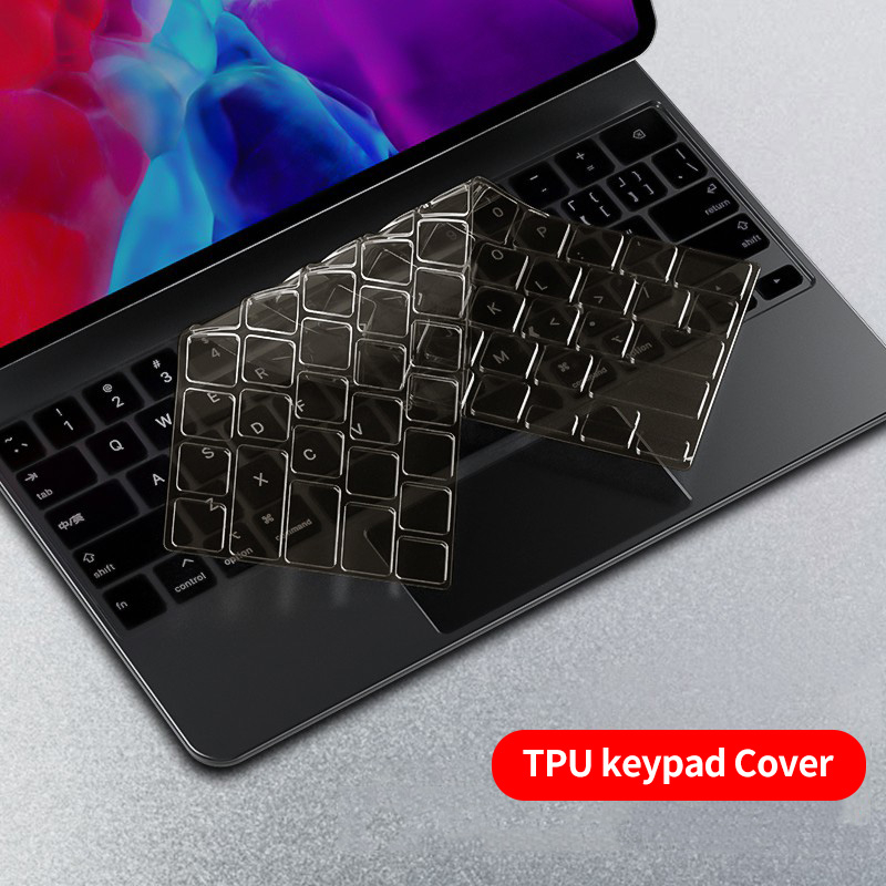 Suitable for magic keyboard film 2022 IPad Pro4 11 inch ipad pro 6 12.9 ipad air 4/5 10.9 protection Cover silicone transparent keyboard Cover