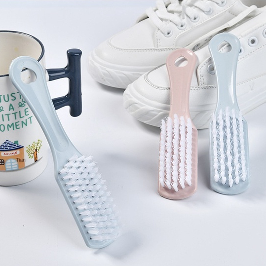 Bàn chải đánh giày Bàn chải đánh giày bằng nhựa nhỏ Love Soft Bàn chải đánh giày Quần áo Bàn chải đánh giày