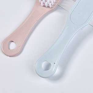 Bàn chải đánh giày Bàn chải đánh giày bằng nhựa nhỏ Love Soft Bàn chải đánh giày Quần áo Bàn chải đánh giày