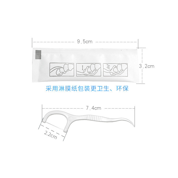 Que Chỉ Nha Khoa Đóng Gói Riêng Để Làm Sạch Răng