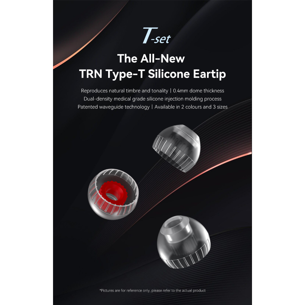 Trn t ear-tips eartips cấu trúc hỗ trợ kép silicone tai nghe 3 cặp tai nghe tai nghe tai nghe trn mt3