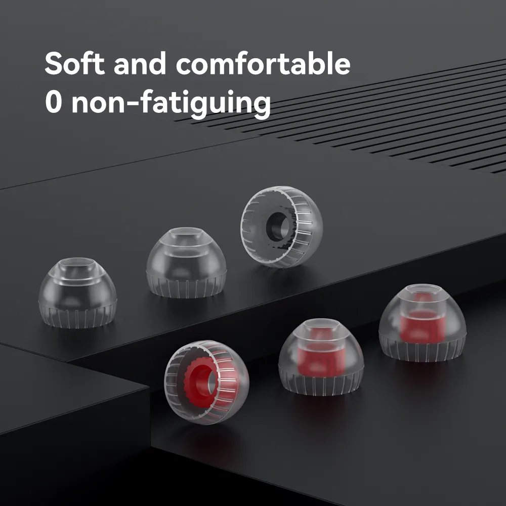 Trn t ear-tips eartips cấu trúc hỗ trợ kép silicone tai nghe 3 cặp tai nghe tai nghe tai nghe trn mt3