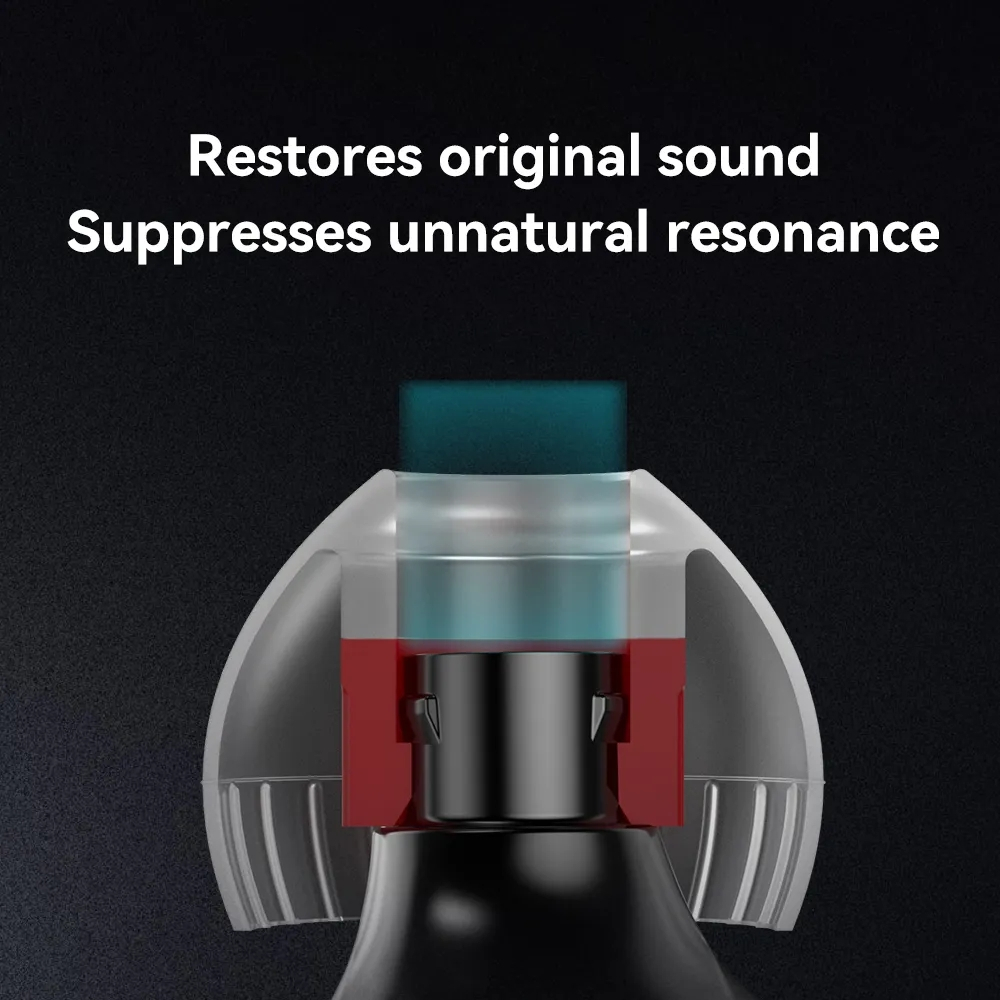 Trn t ear-tips eartips cấu trúc hỗ trợ kép silicone tai nghe 3 cặp tai nghe tai nghe tai nghe trn mt3