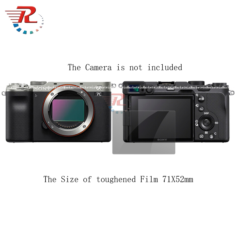 Bảo vệ màn hình bằng kính cường lực máy ảnh cho máy ảnh sony a7c alpha 7c