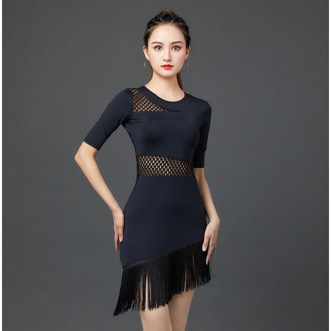 Váy khiêu vũ latin mùa hè trang phục biểu diễn sexy