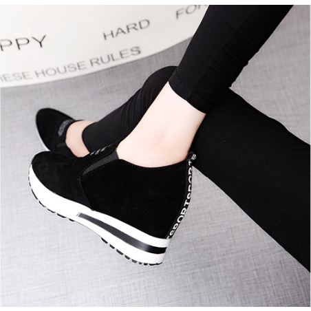 Giày nữ 2023 mùa hè phong cách hàn quốc giày nêm thoải mái phụ nữ trong nhà cao gót thường