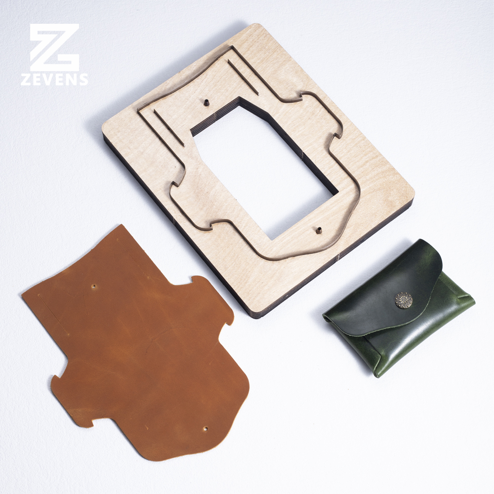 Stitch-free Card Holder Knife Mold Handmade DIY Leather Tool Chất liệu thấp hơn Túi da tiện lợi Phiê