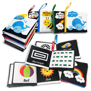 Coolplay Sách vải mềm hoạ tiết in đáng yêu giúp tăng cường trí não cho bé