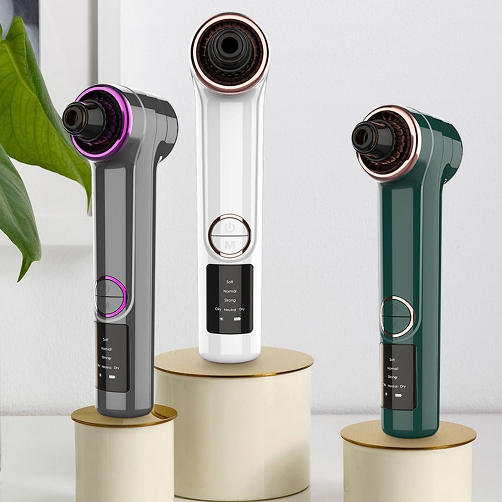 Facial exporter pore cleansing beauty thiết bị với cáp sạc usb android