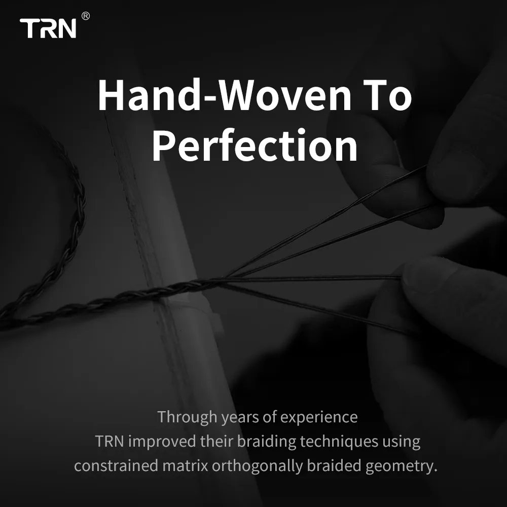 Cáp trn t2 cáp mạ bạc 16 lõi cáp nâng cấp hifi đầu nối mmcx / 2pin cho trn v90 ba5 v80 t2 c10 c16 zs10 as10 s2