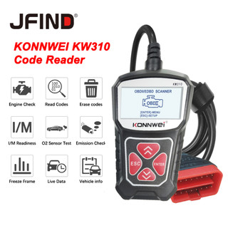 Konnwei kw310 obd2 xe hơi chẩn đoán lỗi động cơ obd2 obd327 v1.5