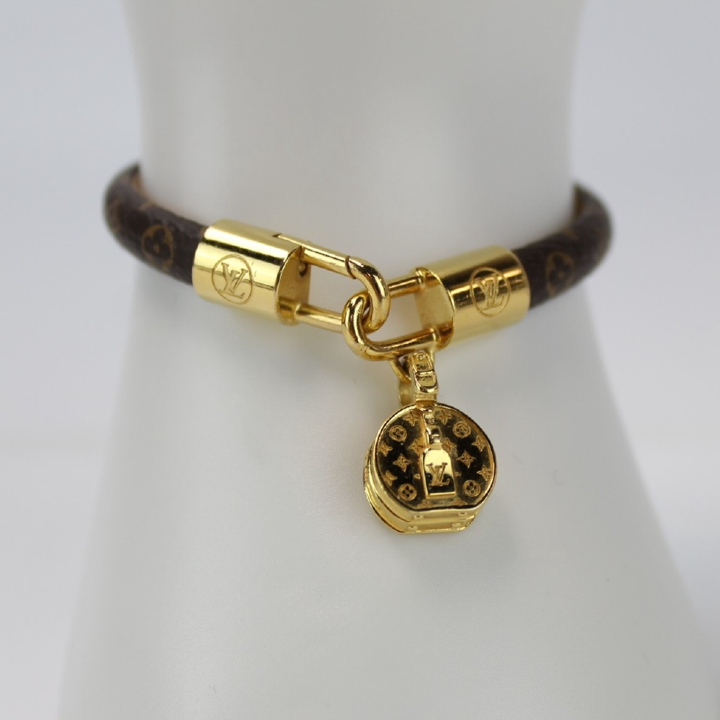 Best seller 2021 new tribute bracelet phong cách giản dị unisex da đảng phong cách văn phòng [monogram]