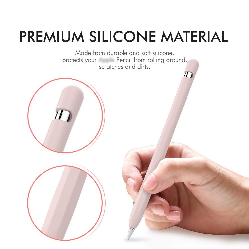 Non-slip silicone pencil case skin cover tương thích với apple pencil thế hệ 1