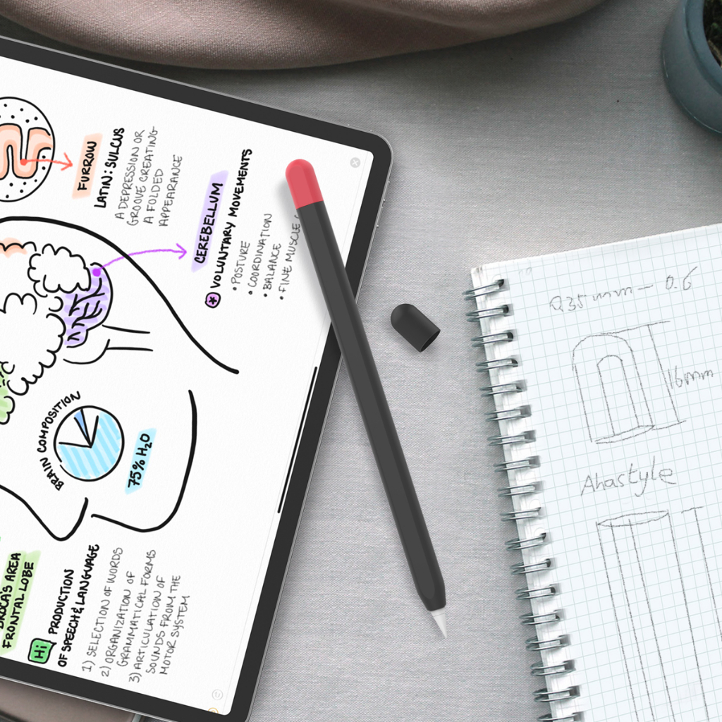 Non-slip silicone pencil case skin cover tương thích với apple pencil thế hệ 1