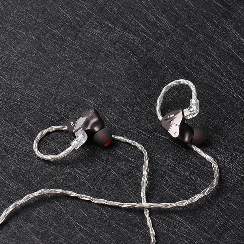 Cáp trn t2 cáp mạ bạc 16 lõi cáp nâng cấp hifi đầu nối mmcx / 2pin cho trn v90 ba5 v80 t2 c10 c16 zs10 as10 s2