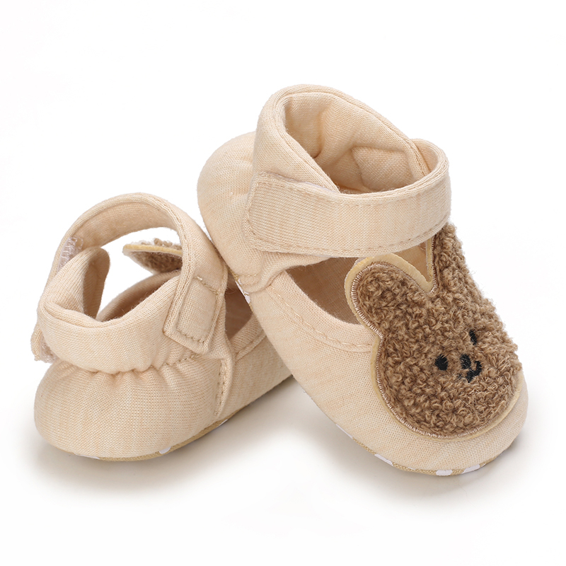 2023 mẫu giáo mới giày trẻ sơ sinh bé trai và bé gái dép đi trong nhà prevalker giày thường mùa đông gấu nhỏ giày đi bộ đầu tiên của thỏ nhỏ