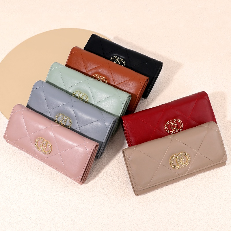 Ví Dài Gập Ba Thời Trang Mới Cho Nữ