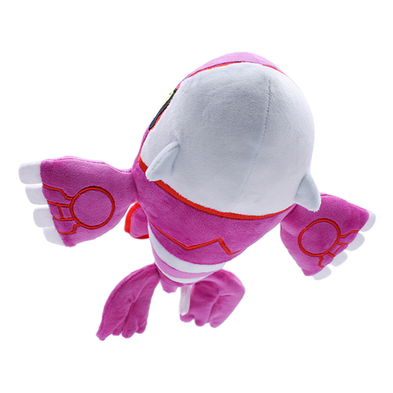 27 cm pokemon anime hình màu tím kyogre cá voi đồ chơi sang trọng búp bê giữ gối động vật nhồi bông mềm cho trẻ em quà tặng sinh nhật giáng sinh