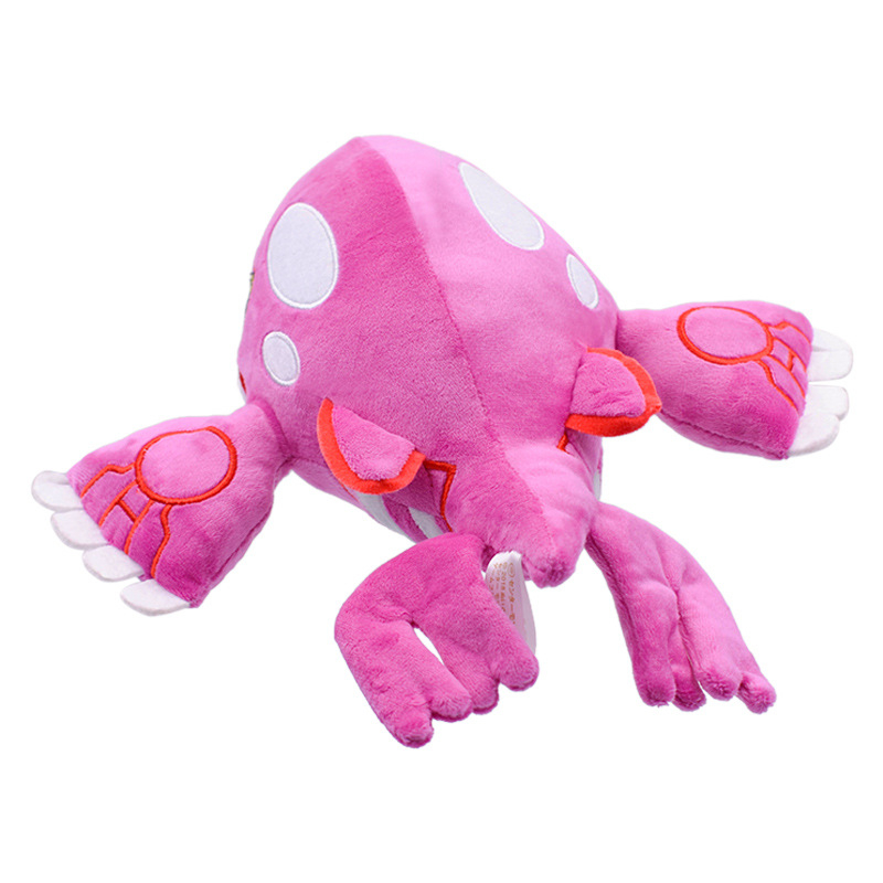 27 cm pokemon anime hình màu tím kyogre cá voi đồ chơi sang trọng búp bê giữ gối động vật nhồi bông mềm cho trẻ em quà tặng sinh nhật giáng sinh