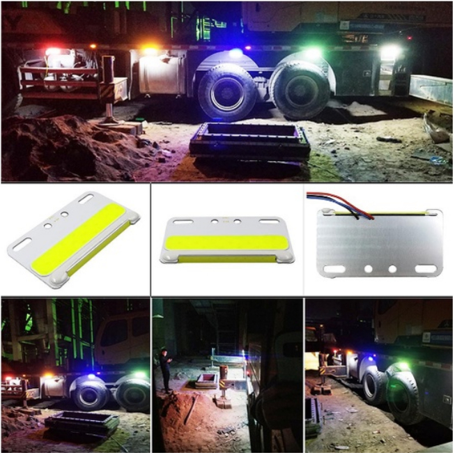 12v & 24v dẫn ánh sáng gắn trên mặt bên của xe tải là không thấm nước tiện dụng dẫn xô đèn bên, 12v và 24v dẫn xe tải bên đèn