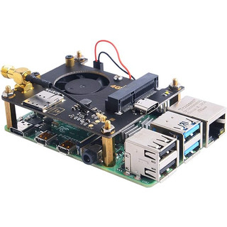 Mũ lưỡi trai nano 52pi 4g / 3g chuyên dụng cho raspberry pi zero / zero w / zero wh / 2b / 3b / 3b + / 4b