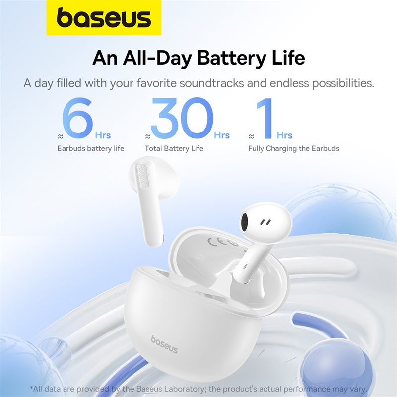 Baseus bowie e12 tws tai nghe bluetooth không dây đích thực thiết kế thân ngắn