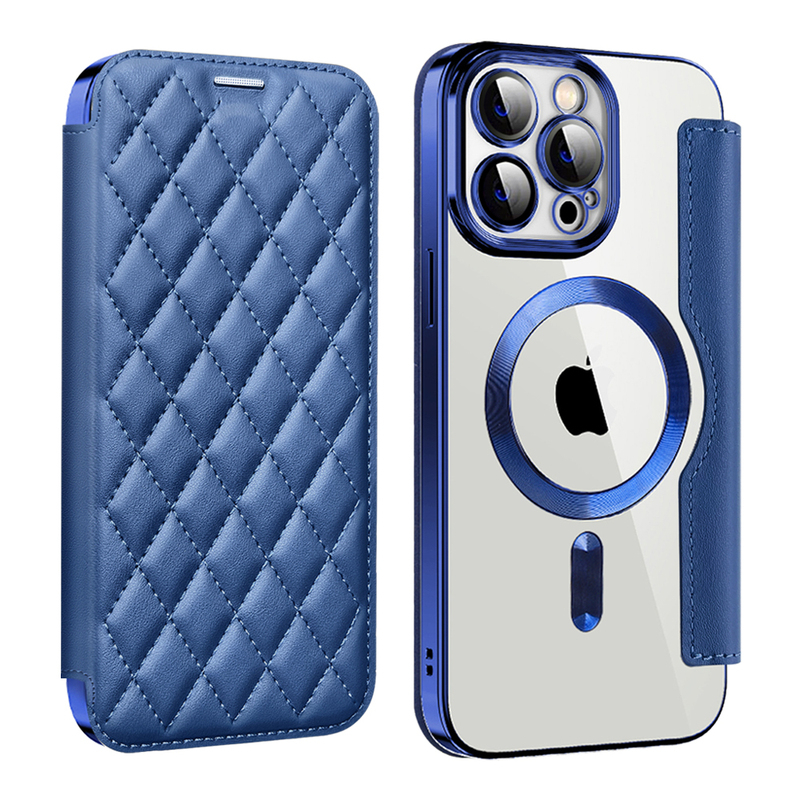 Ốp lưng iphone 15 14 pro 13 pro max 12 11 pro max 14 plus 15 plus trong suốt chống va đập với bảo vệ ống kính mạ sang trọng nắp từ tính bao da toàn bộ ốp lưng ốp lưng điện thoại