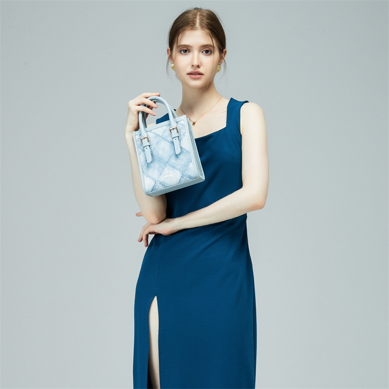 Túi Đeo Chéo Denim Thời Trang Dành Cho Nữ