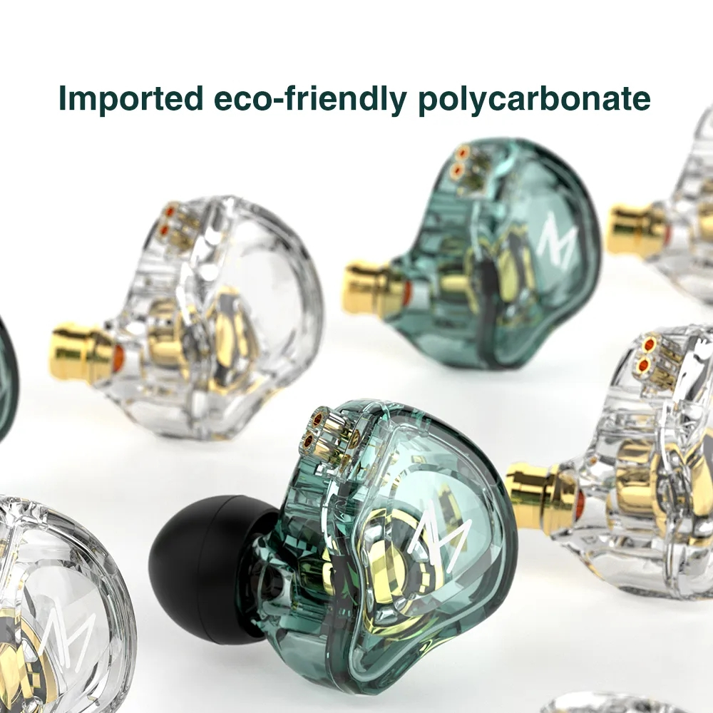 Trn mt1 1dd hifi in ear tai nghe màn hình tai nghe video game earbud thể thao năng động chống ồn tai nghe phát sóng trực tiếp