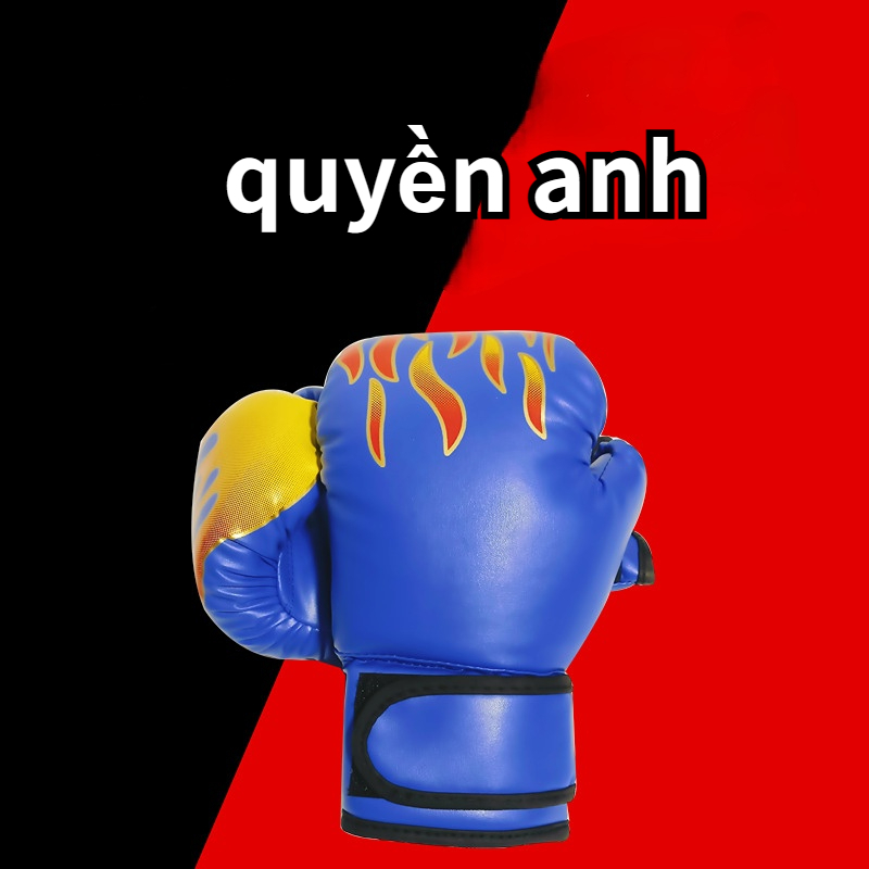 Găng Tay Đấm Bốc, Găng Tay Luyện Tập Môn Boxing,  PU Dày Dặn Chuyên Nghiệp Cho Bé RisingGirl