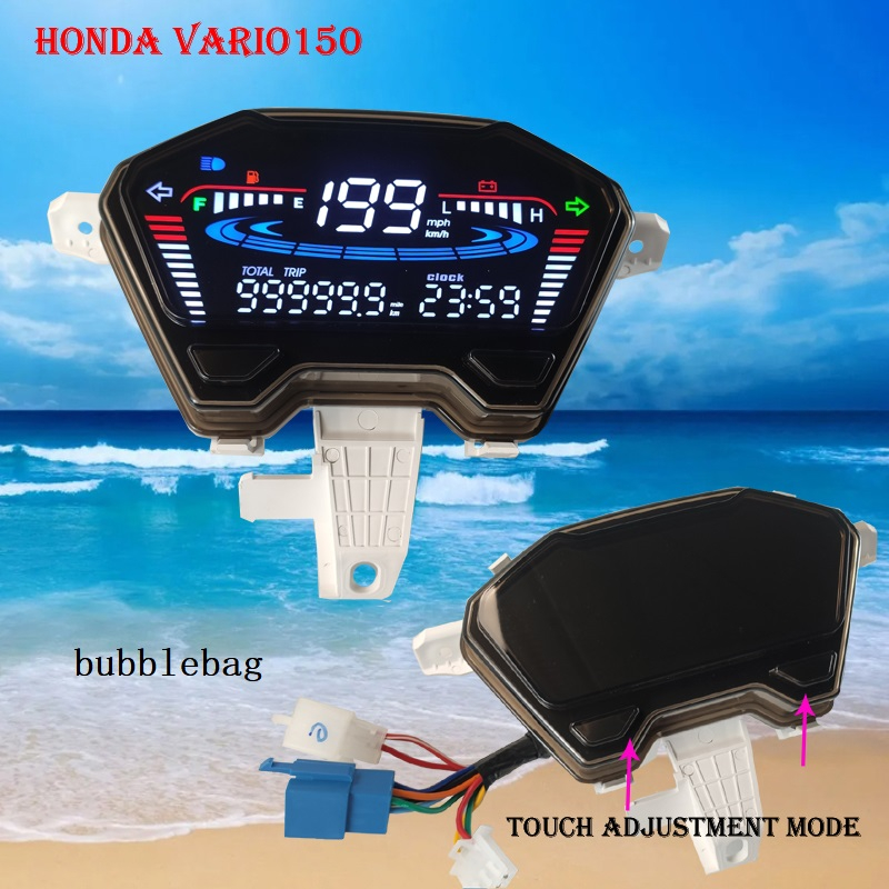 Đối với honda vario 125 led vario 150 vario 160 click v2 digital meter đồng hồ đo tốc độ