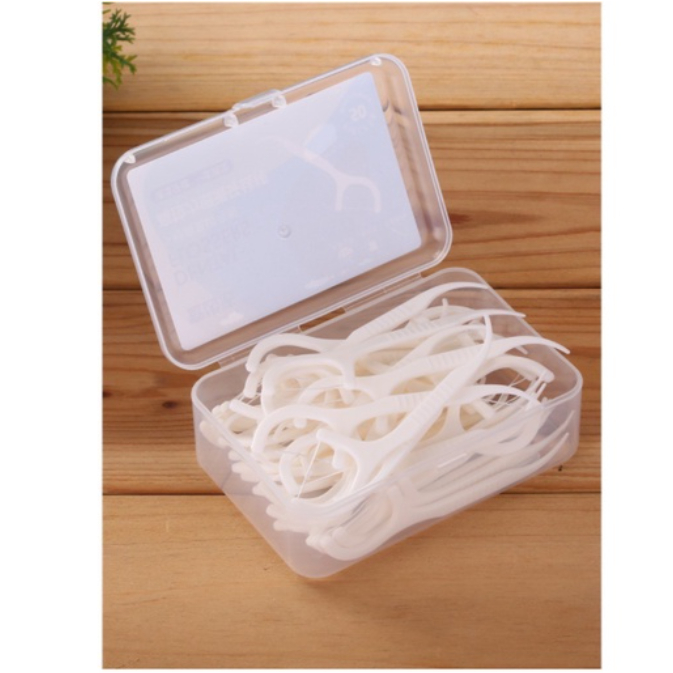 50 hộp tăm xỉa răng chỉ nha khoa mỏng làm sạch hình xăm không gian kẹo cao su chuyên dụng