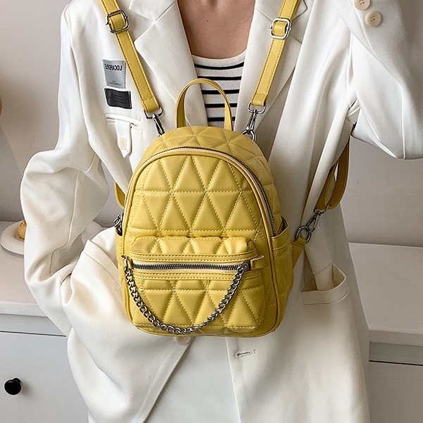 SOLO Solo Balo Nữ cặp đi học balo du lịch balo nữ da  Korean Style Stylish Beautiful Hàn Quốc L91TPSI 37Z230911