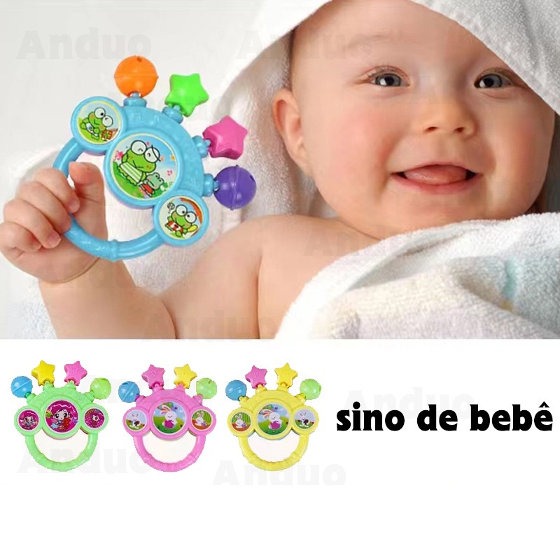 Wedroo Đồ Chơi Lục Lạc Cầm Tay / Đồ Chơi Âm Nhạc Giáo Dục Phát Triển Sớm Cho Bé