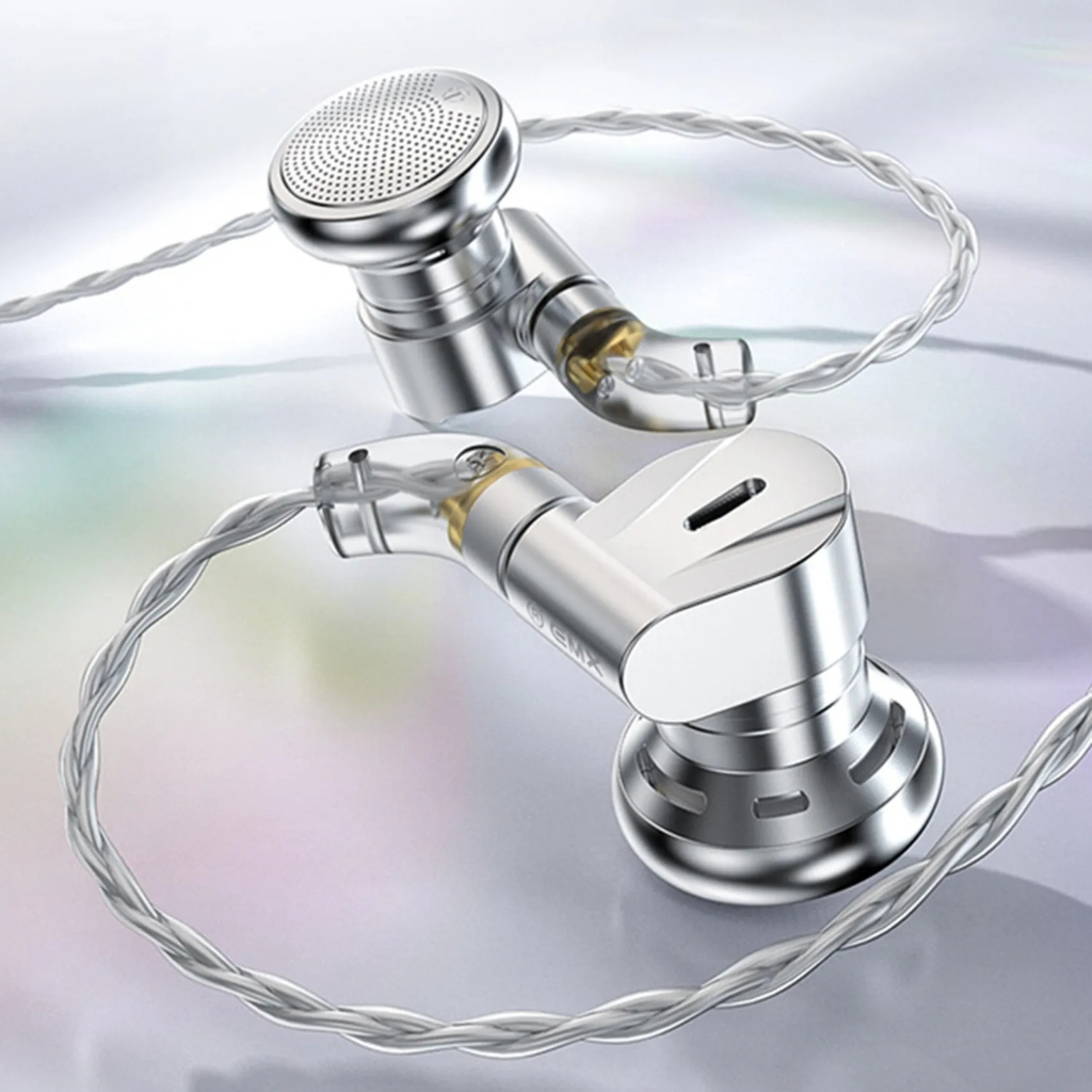 Trn emx 14.2mm tai nghe động hifi audiophile-grade 2pin beryllium-plated diaphragm unit tai nghe noise-cancelling