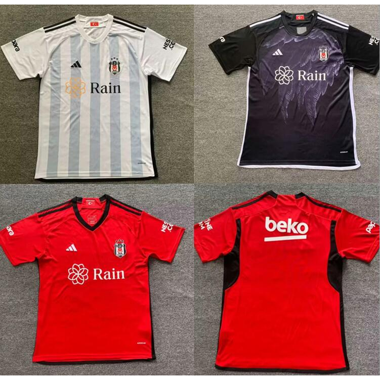 2023/24 besiktas soccer jersey men's casual sports quick-drying t-shirt s-2xl
