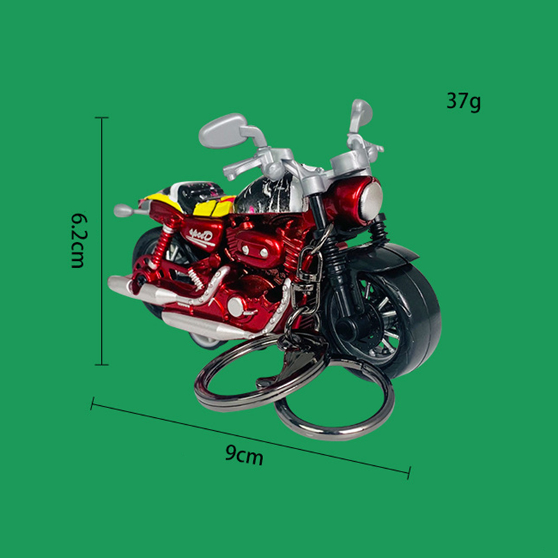 Móc Khóa Hợp Kim Hình Xe Máy Hoạt Hình Đáng Yêu