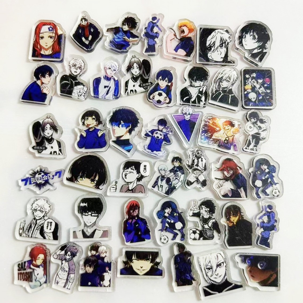 BLUE LOCK 2cm   Bachira Meguru Isagi Yoichi  Kunigami Rensuke Chigiri Hyoma Itoshi Rin Mikage Reo Tự Làm Trang Sức Handmade Tự Làm Nhạc Đính Đá Móc Khóa Điện Thoại Di Động Vỏ Miếng Dán Tấm Acrylic Phụ Kiện