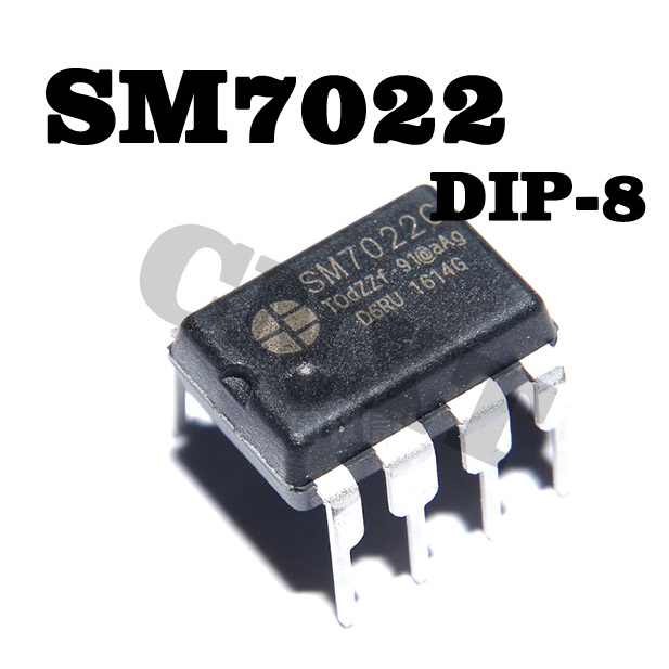 10pcs SM7022C SM7022 Chính hãng Mới Thay thế Chip nguồn VIPER22A DIP-8