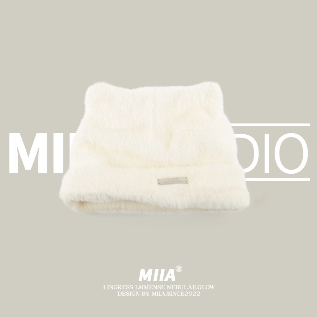 Mũ Len Dệt Kim Đính Tai Mèo Dễ Thương Phong Cách Hàn Quốc Cho Nữ