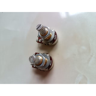 A25k guitar bass split shaft potentiometer cho âm lượng hoặc giai điệu cho guitar điện