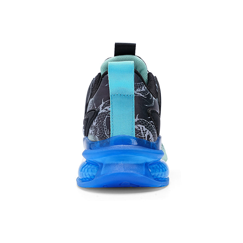 Kích thước: 28-39 giày bóng rổ cho trẻ em nút xoay dây giày giày bé trai giày thể thao trẻ em giày bóng rổ chuyên nghiệp cho trẻ em giày cao su cho trẻ em giày bé trai cho trẻ em bo