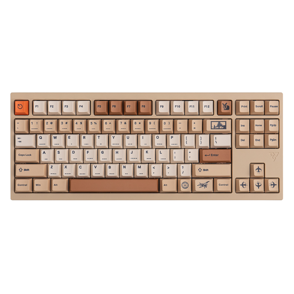 Retro stamp keycaps pbt dye-sub cherry profile keycap tùy chỉnh keycaps tương thích với công tắc cherry gateron mx
