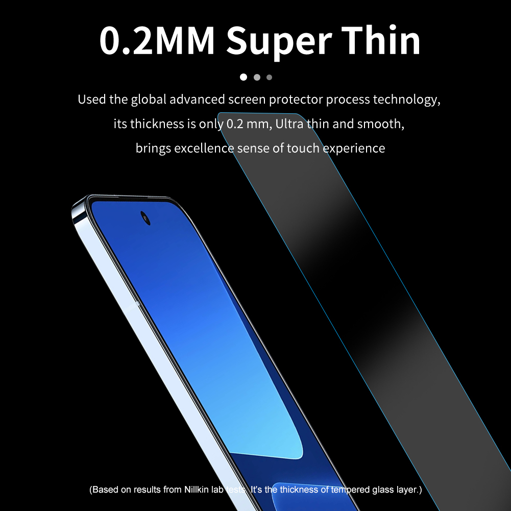 Nillkin Kính Cường Lực Siêu Mỏng 0.2mm Cho xiaomi 13t pro / 12t pro / redmi k40s / k50 ultra / k60e / k60 pro / k60 ultra / poco f5 pro / f4 h + pro