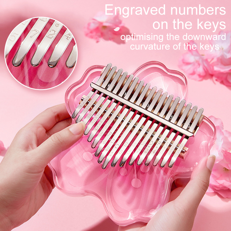 Đàn Kalimba 17/21 Phím Bằng Nhựa acrylic Độc Đáo