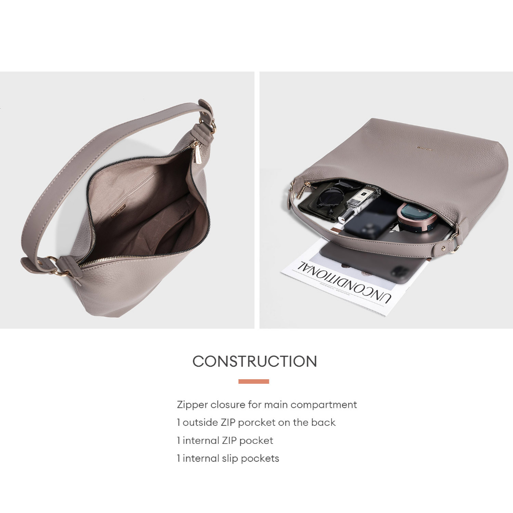 Túi DAVID JONES da PU đeo chéo thời trang cho nữ