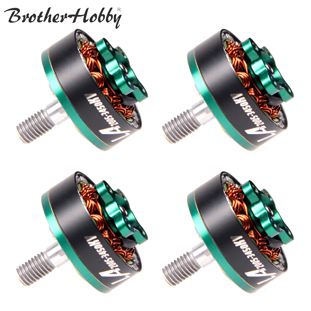 1 cái brotherhobby la2005 la 2005 1450kv / 2450kv / 2800k / 3450kv 4-6s động cơ không chổi than m5 trục cánh quạt 4-5 inch cho fpv racing drone