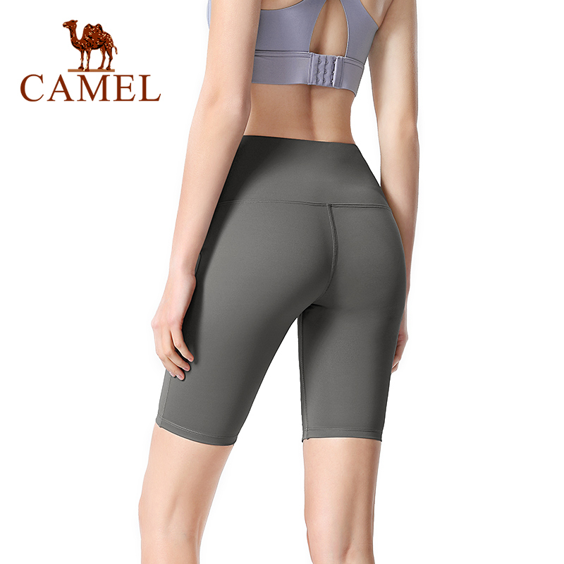 Quần short CAMEL bó sát nâng mông dùng tập thể dục thể thao/ yoga cho nữ