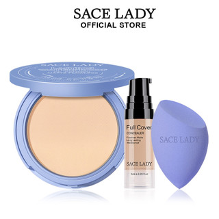 Bộ 3 món mỹ phẩm trang điểm SACE LADY dùng hàng ngày không thấm nước cao cấp